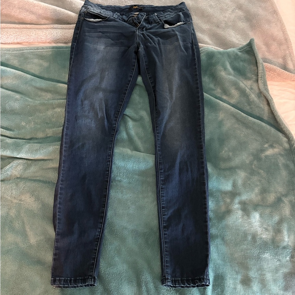 YMI Dark Blue Skinny Jeans for Women